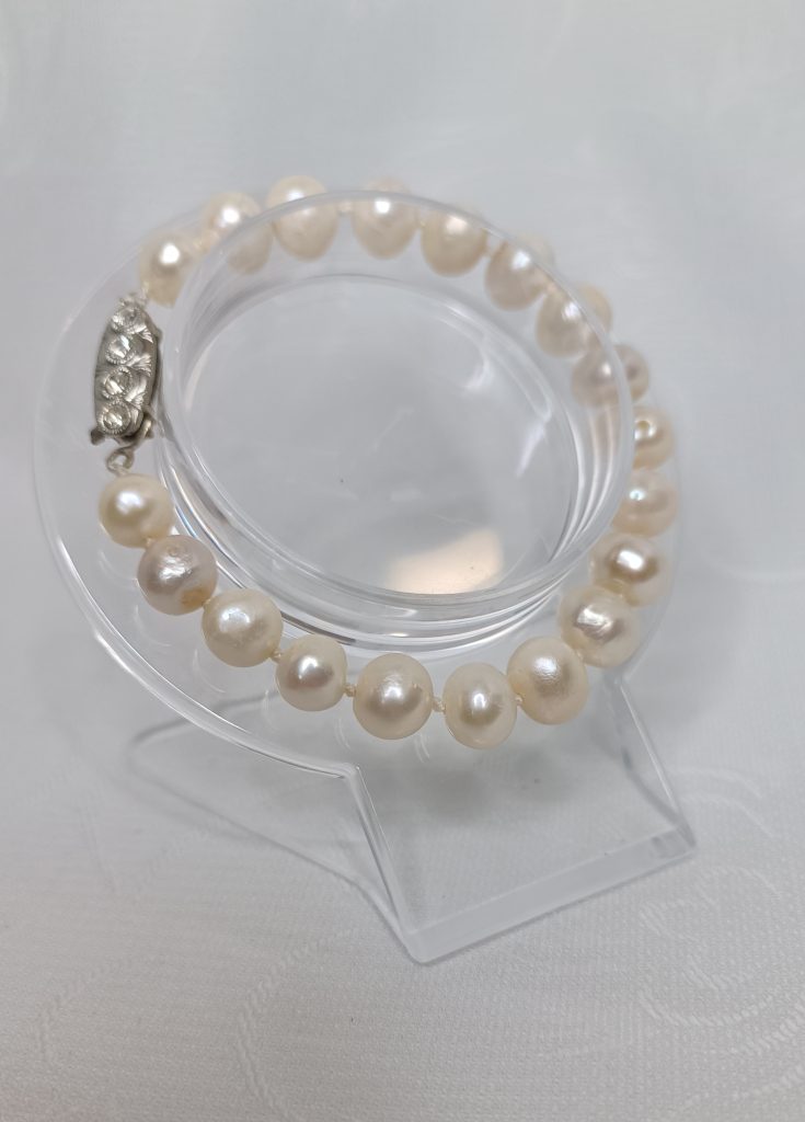 Браслет женский, культивированный жемчуг, 1970 1980гг