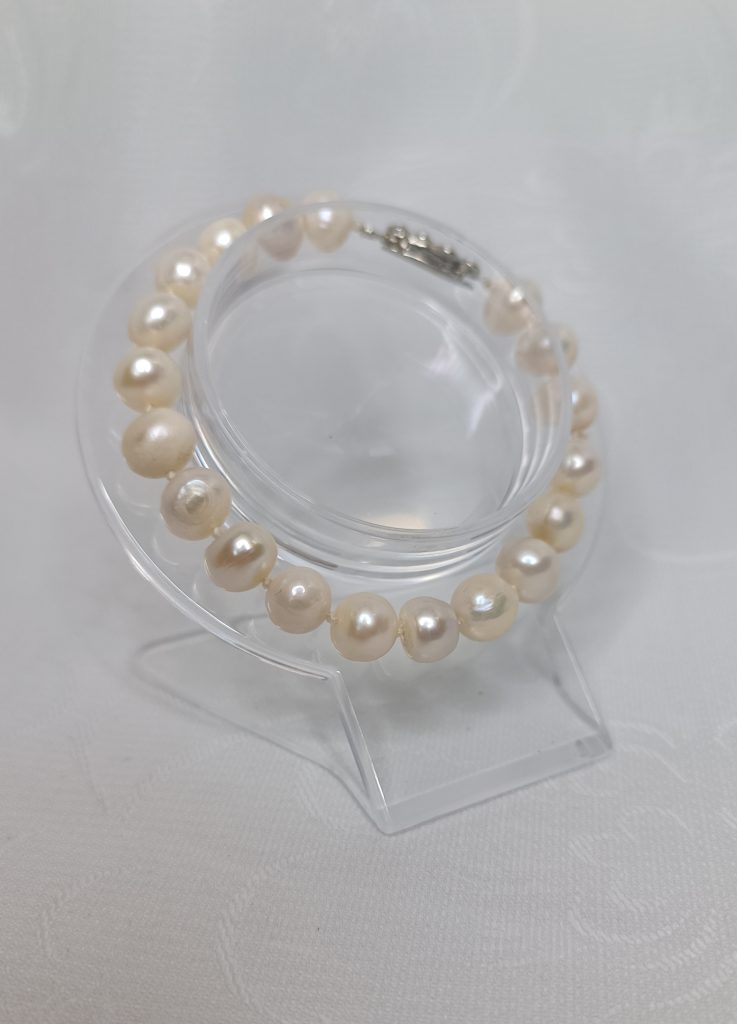 Браслет женский, культивированный жемчуг, 1970 1980гг