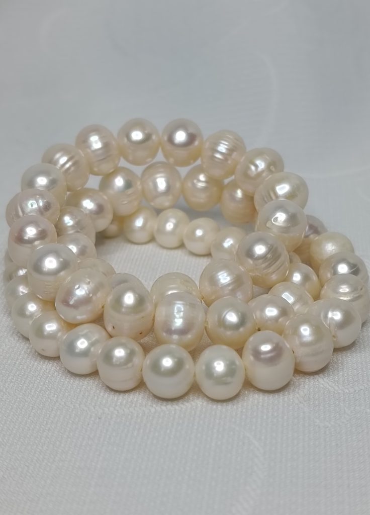Бусы винтажные, натуральный жемчуг