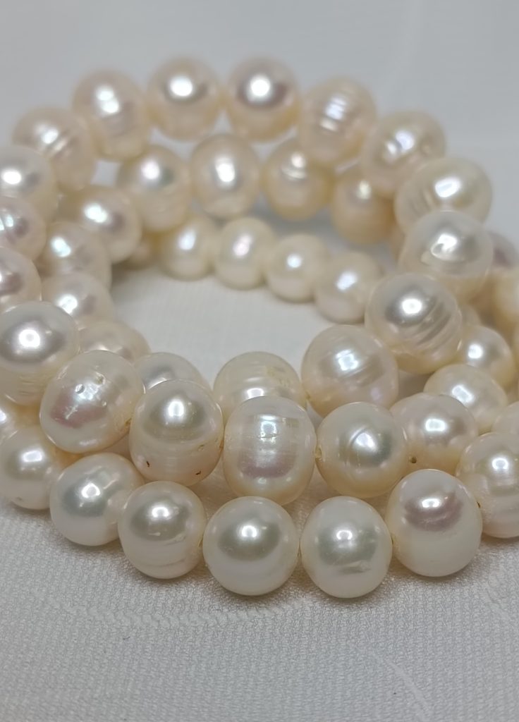 Бусы винтажные, натуральный жемчуг