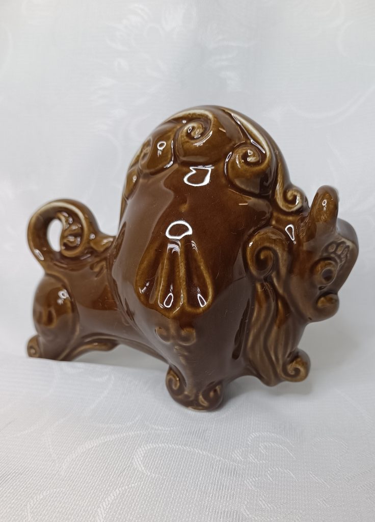 Статуэтка "Зубр", фарфор, роспись, Минский фарфоро фаянсовый завод