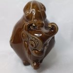 Статуэтка "Зубр", фарфор, роспись, Минский фарфоро фаянсовый завод