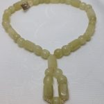 Бусы винтажные из натурального оникса