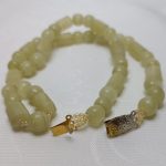 Бусы винтажные из натурального оникса