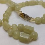 Бусы винтажные из натурального оникса