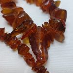 Винтажные бусы из натурального янтаря