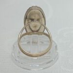 Кольцо, скань, финифть, мельхиор, СССР, 1970 1990гг.