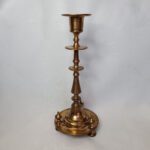 Подсвечник медный, дореволюционная форма