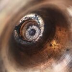 Подсвечник медный, дореволюционная форма