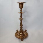 Подсвечник медный, дореволюционная форма