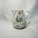 Сливочник (молочник) "Мадонна", фарфор, деколь, люстр, золочение, kahla, Германия (ГДР), 1968 1987 гг.