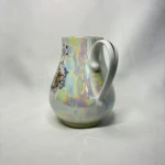 Сливочник (молочник) "Мадонна", фарфор, деколь, люстр, золочение, kahla, Германия (ГДР), 1968 1987 гг.