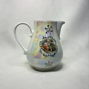 Сливочник (молочник) "Мадонна", фарфор, деколь, люстр, золочение, kahla, Германия (ГДР), 1968 1987 гг.