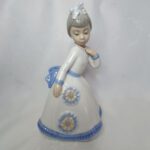 Статуэтка "Юная кокетка", фарфор, роспись, zaphir, Испания