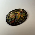 Брошь "Жар Птица", роспись, СССР, 1960 1991гг