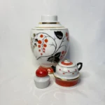 Чайница "Красная смородина", ЛФЗ, СССР