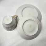 Кофейная тройка "Марианна", фарфор, Рижский ФФЗ, СССР