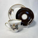 Кофейная тройка "Марианна", фарфор, Рижский ФФЗ, СССР