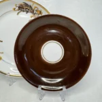 Кофейная тройка "Марианна", фарфор, Рижский ФФЗ, СССР