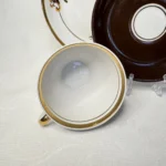 Кофейная тройка "Марианна", фарфор, Рижский ФФЗ, СССР