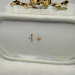 Корзинка конфетница, люстр, золочение, Германия