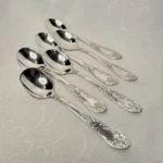 Ложки кофейные, мельхиор (нейзильбер), завод им. Шевченко (ЗИШ), СССР