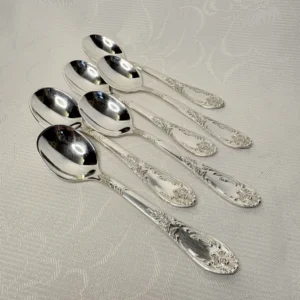 Ложки кофейные, мельхиор (нейзильбер), завод им. Шевченко (ЗИШ), СССР