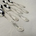 Ложки кофейные, мельхиор (нейзильбер), завод им. Шевченко (ЗИШ), СССР