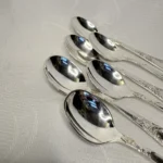 Ложки кофейные, мельхиор (нейзильбер), завод им. Шевченко (ЗИШ), СССР