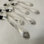 Ложки кофейные, мельхиор (нейзильбер), завод им. Шевченко (ЗИШ), СССР