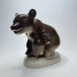 Статуэтка "Медвежонок присевший", ЛФЗ, 1970 1991гг