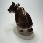 Статуэтка "Медвежонок присевший", ЛФЗ, 1970 1991гг