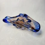 Пепельница, гутная техника, Чехословакия, 1960-е