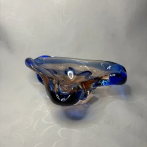 Пепельница, гутная техника, Чехословакия, 1960-е