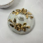 Сахарница, люстр, золочение, Германия