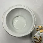 Сахарница, люстр, золочение, Германия