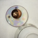 Сахарница "Мадонна", фарфор, деколь, люстр, золочение, jlmenau, Германия (ГДР), 1973 1977 гг.