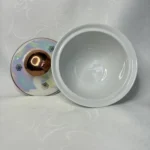 Сахарница "Мадонна", фарфор, деколь, люстр, золочение, jlmenau, Германия (ГДР), 1973 1977 гг.