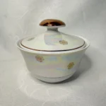 Сахарница "Мадонна", фарфор, деколь, люстр, золочение, jlmenau, Германия (ГДР), 1973 1977 гг.