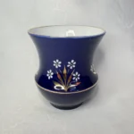 Ваза, крытьё кобальтом, золочение, завод "Возрождение"