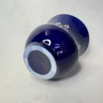 Ваза, крытьё кобальтом, золочение, завод "Возрождение"