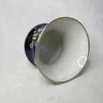 Ваза, крытьё кобальтом, золочение, завод "Возрождение"