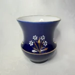 Ваза, крытьё кобальтом, золочение, завод "Возрождение"