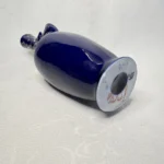 Ваза с рыбами, крытьё кобальтом, золочение, завод "Возрождение"