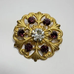 Брошь, Красносельская ювелирная фабрика, СССР, 1965г