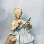 Статуэтка "Балерина с зеркалом", wallendorf, Германия