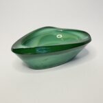 Бижутерница, малахитовое стекло, Богемия, Чехословакия