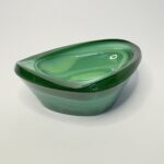 Бижутерница, малахитовое стекло, Богемия, Чехословакия