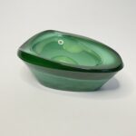 Бижутерница, малахитовое стекло, Богемия, Чехословакия