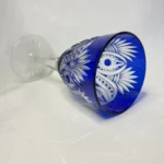 Бокал для вина, цветной хрусталь, СССР